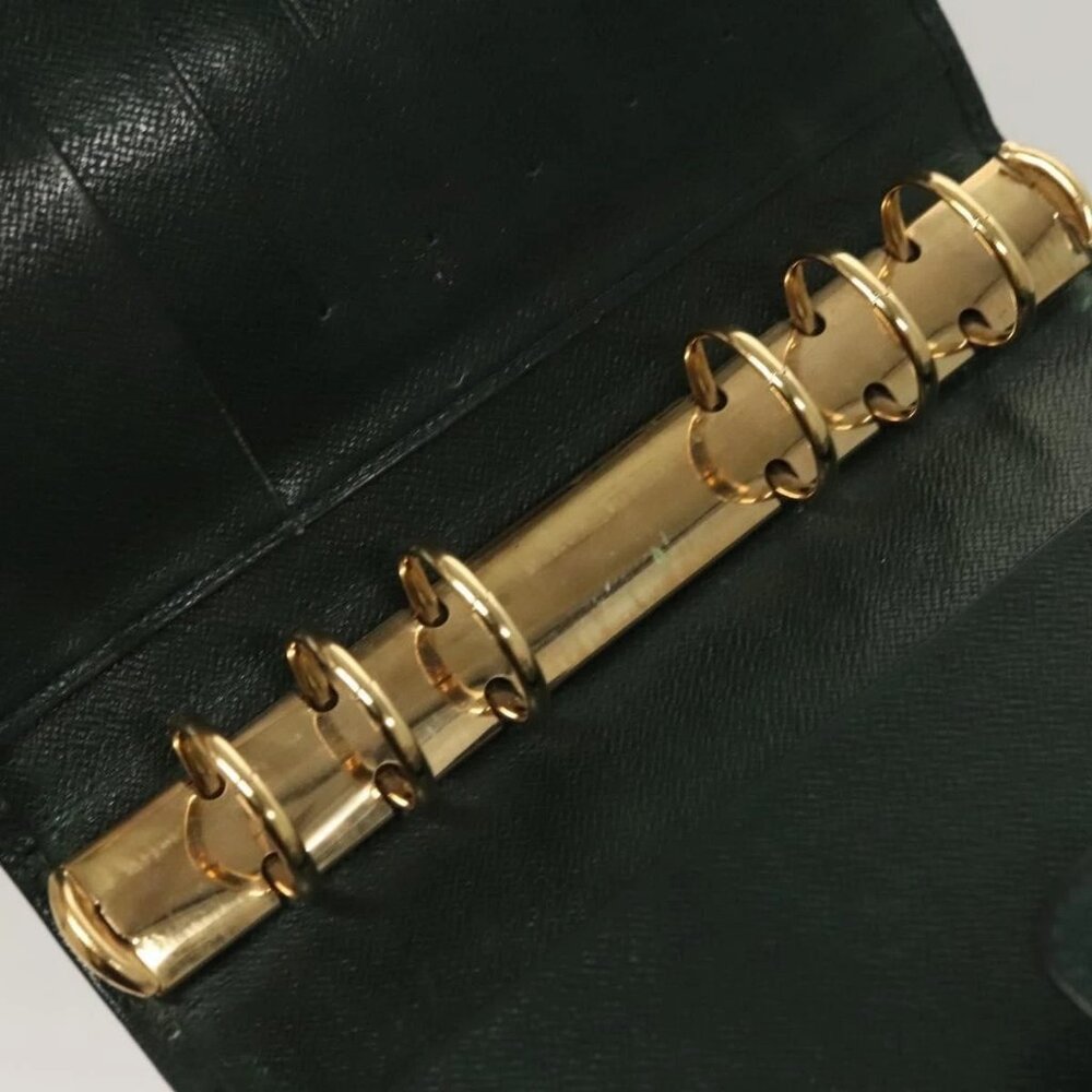 LOUIS VUITTON Taiga Agenda MM Day Planner Cover Epicea - Picture 12 of 16